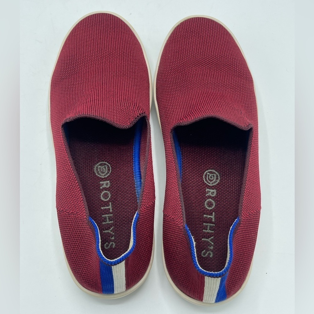 Rothy’s Womens Maroon Red Burgundy Slip-on W9